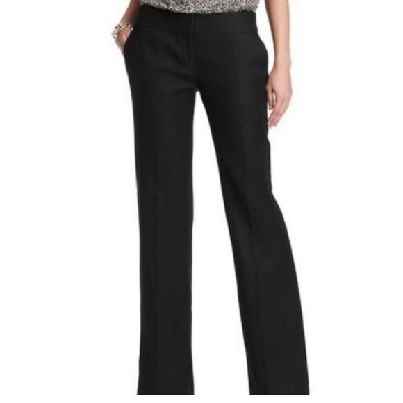 LOFT Pants - NEW Gorgeous LOFT Black Julie Trouser Pant - Size 0S